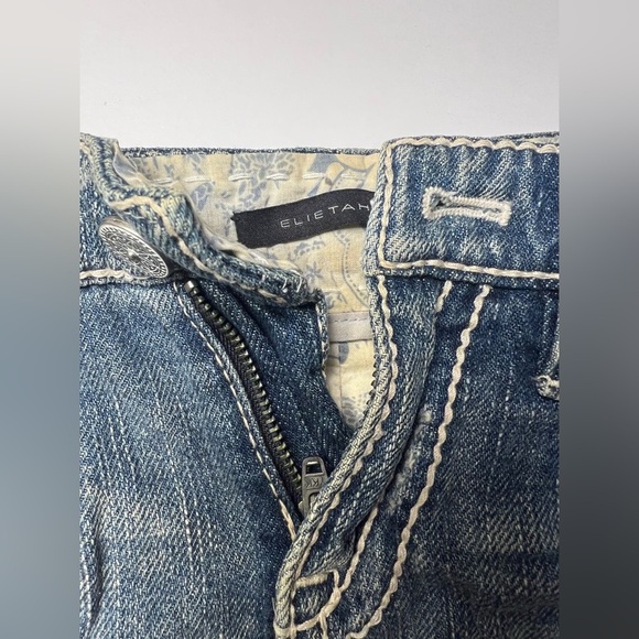 Y2K Vintage Elie Tahari Denim Jean Shorts | Size 24 | EUC - Picture 2 of 12